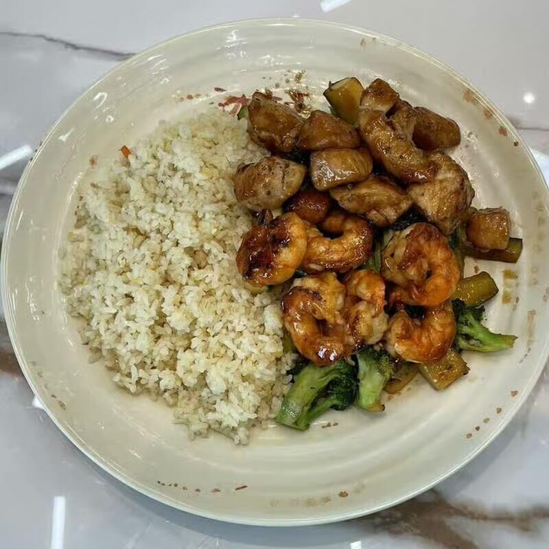 Chicken N Shrimp Hibachi